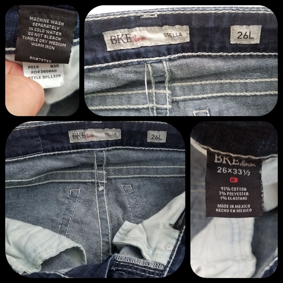 🆕️ BKE BUCKLE Stella skinny Jeans mattison - Picture 8 of 8